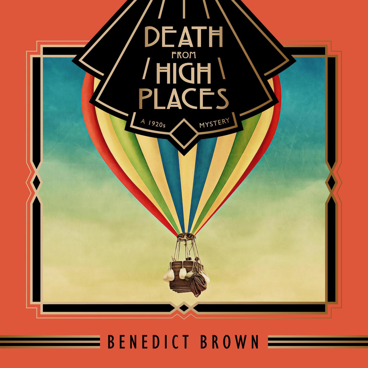 Death from High Places: A 1920s Mystery Novella Audiobook, by Benedict Brown
