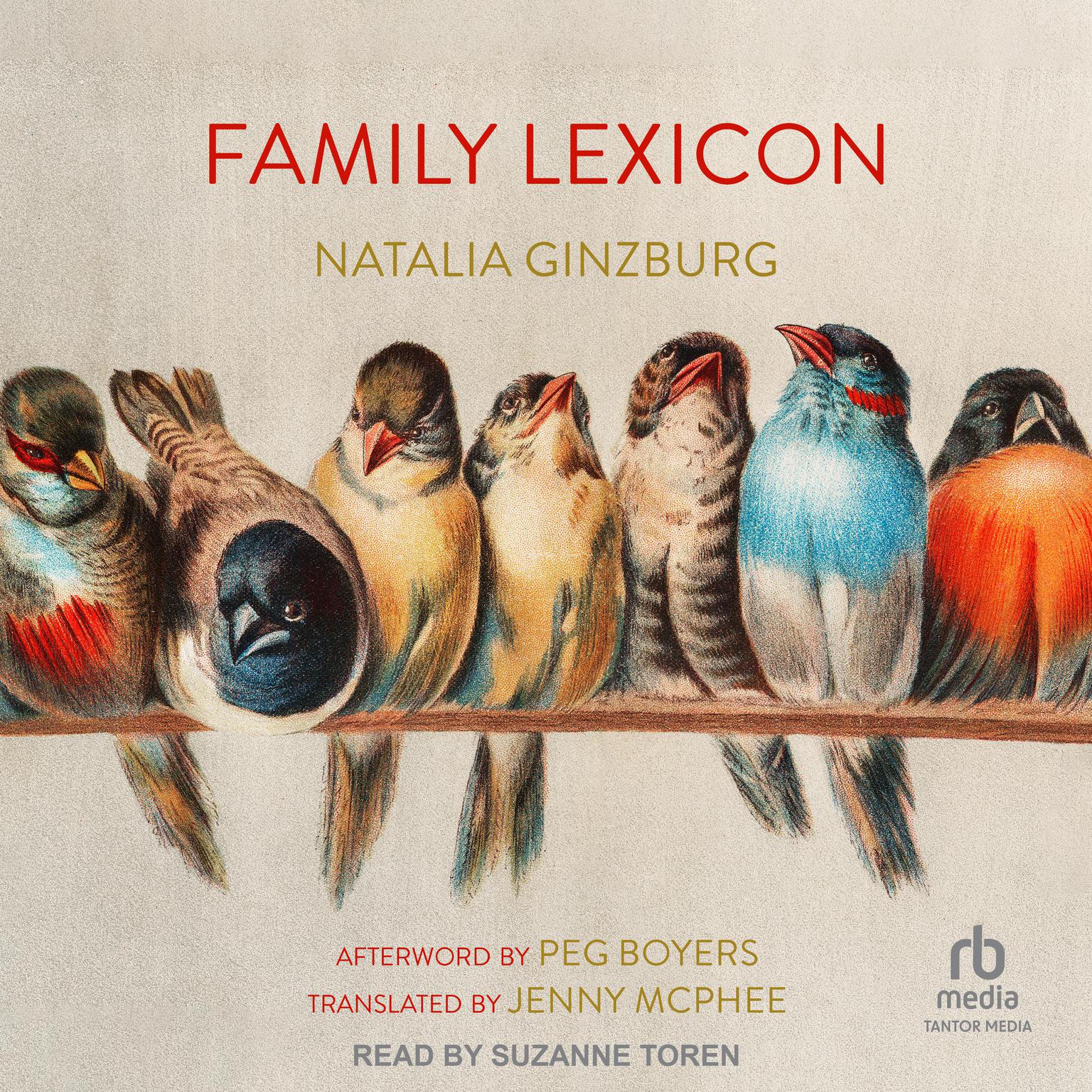 Family Lexicon Audiobook, by Natalia Ginzburg