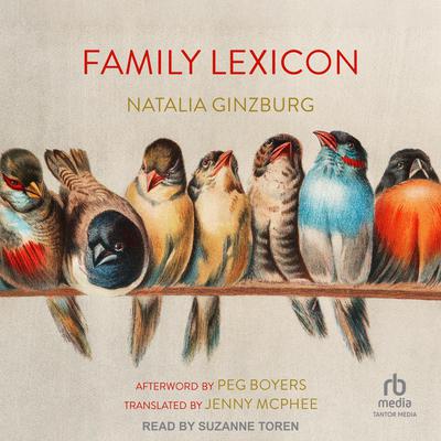 Family Lexicon Audiobook, by Natalia Ginzburg