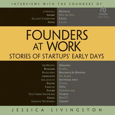 Founders at Work: Stories of Startups Early Days Audiobook, by Jessica Livingston