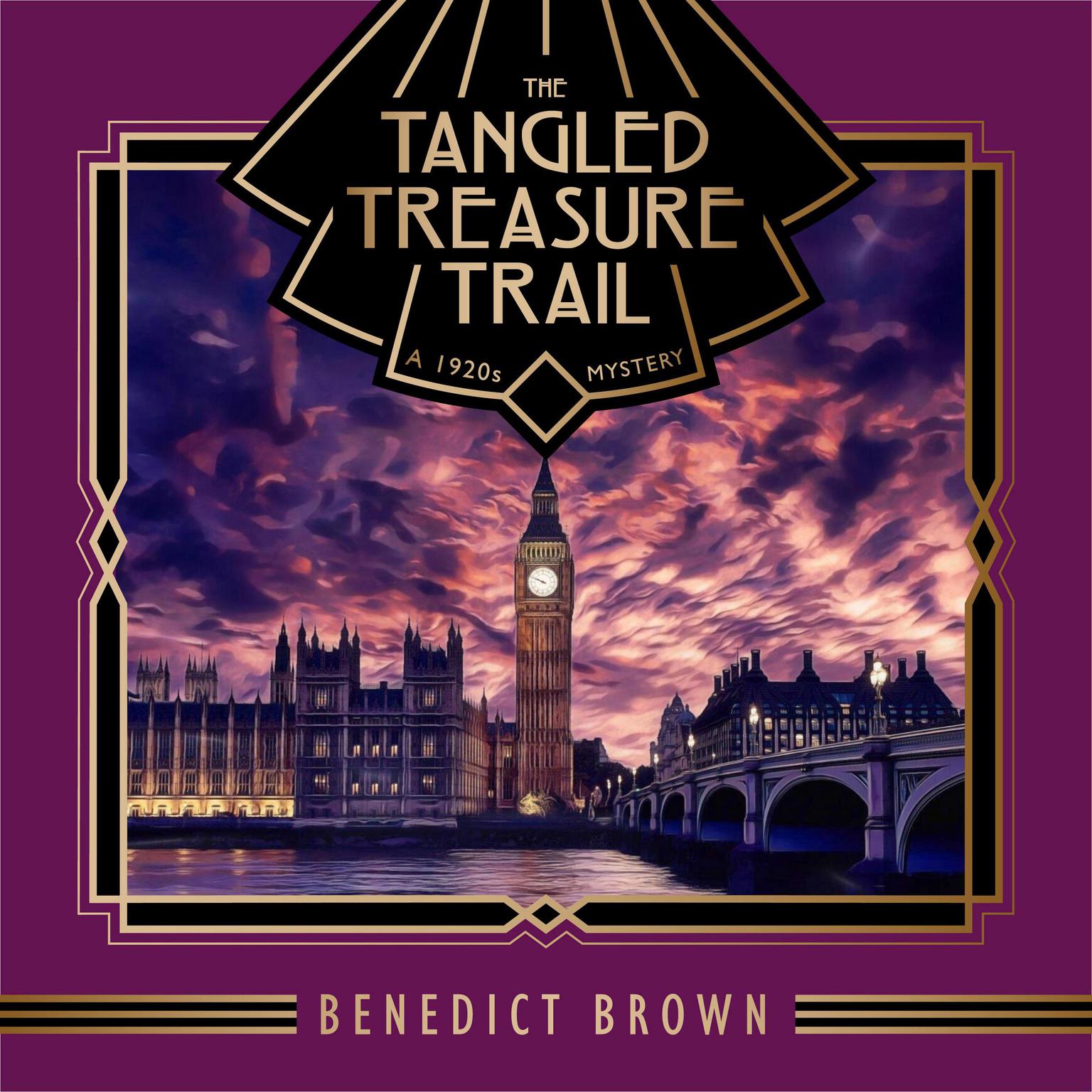 The Tangled Treasure Trail: A 1920s Mystery Audiobook, by Benedict Brown