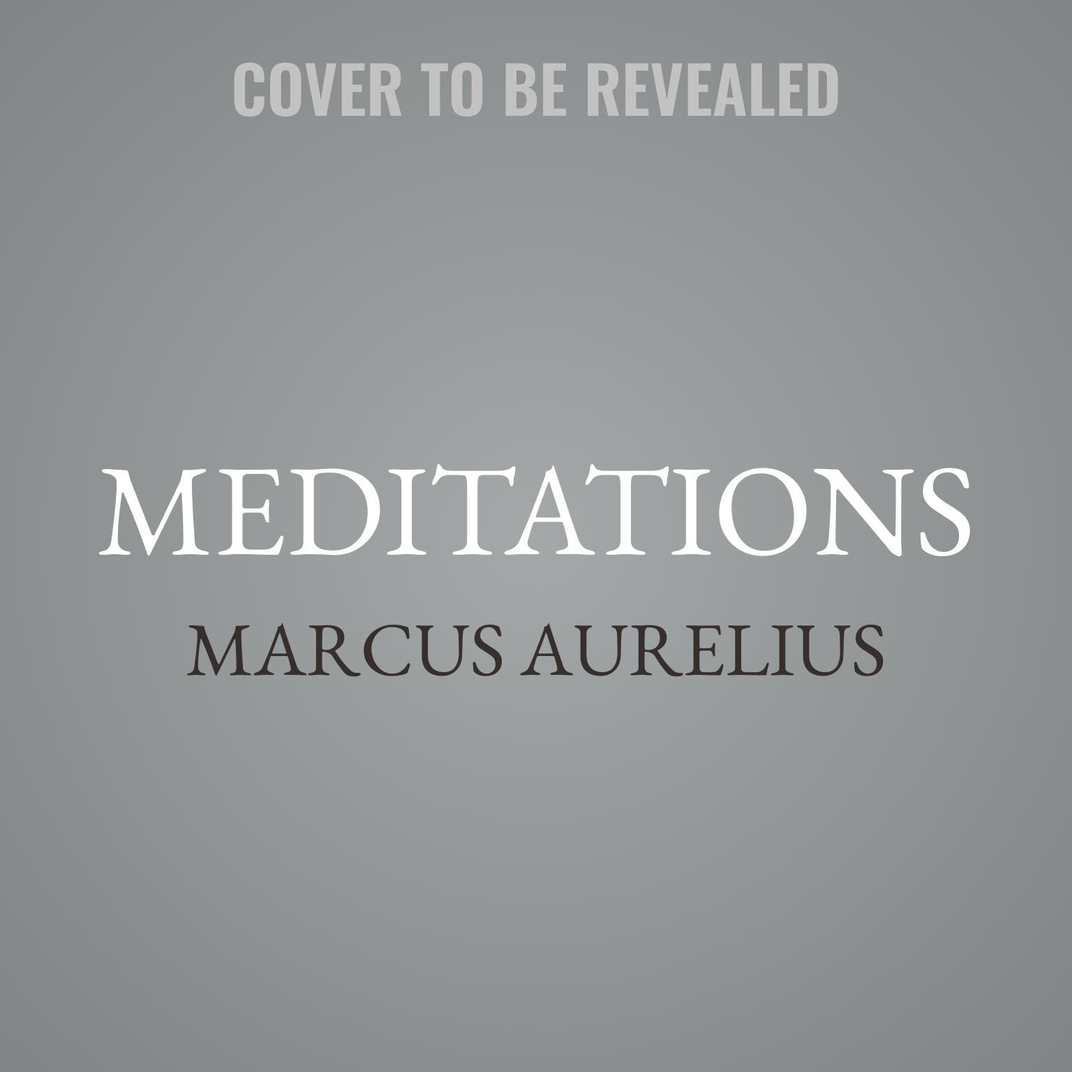 Meditations Audiobook, by Marcus Aurelius