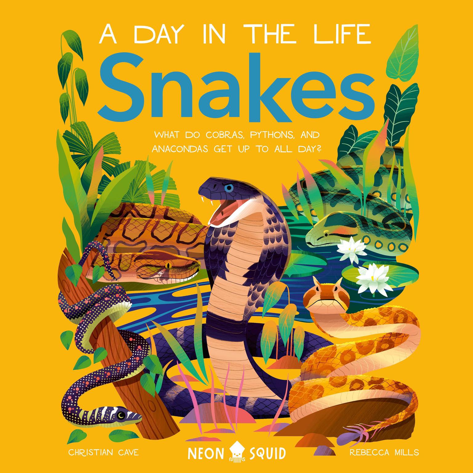 Snakes (A Day in the Life): What Do Cobras, Pythons, and Anacondas Get Up to All Day? Audiobook, by Christian Cave