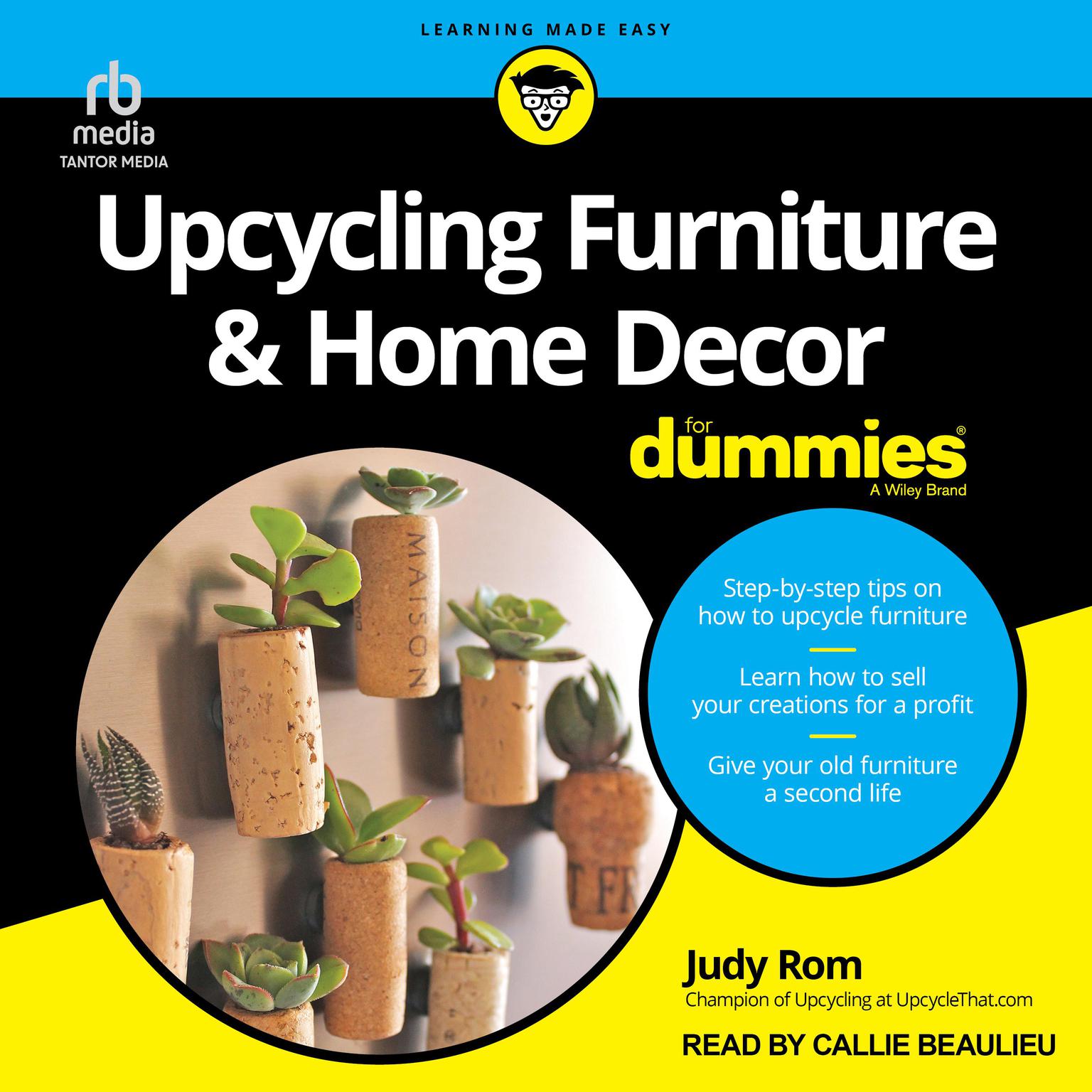 Upcycling Furniture & Home Decor For Dummies Audiobook, by Judy Rom