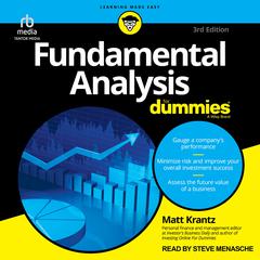 Fundamental Analysis For Dummies, 3rd Edition Audiobook, by Matthew Krantz