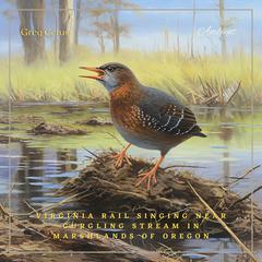 Virginia Rail Singing Near Gurgling Stream in Marshlands of Oregon: Atmospheric Audio for Productivity and Focus Audiobook, by Greg Cetus