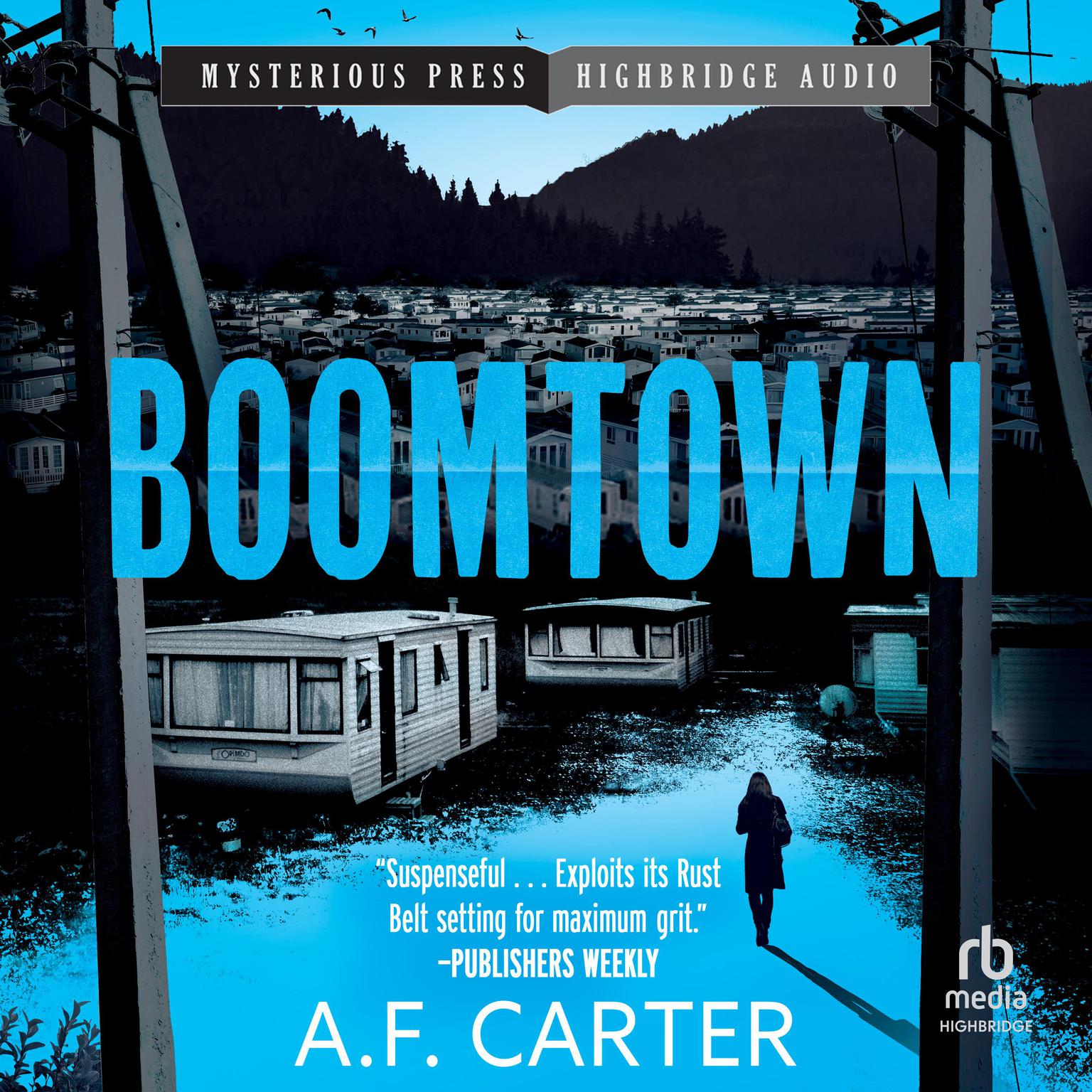 Boomtown Audiobook, by A. F. Carter