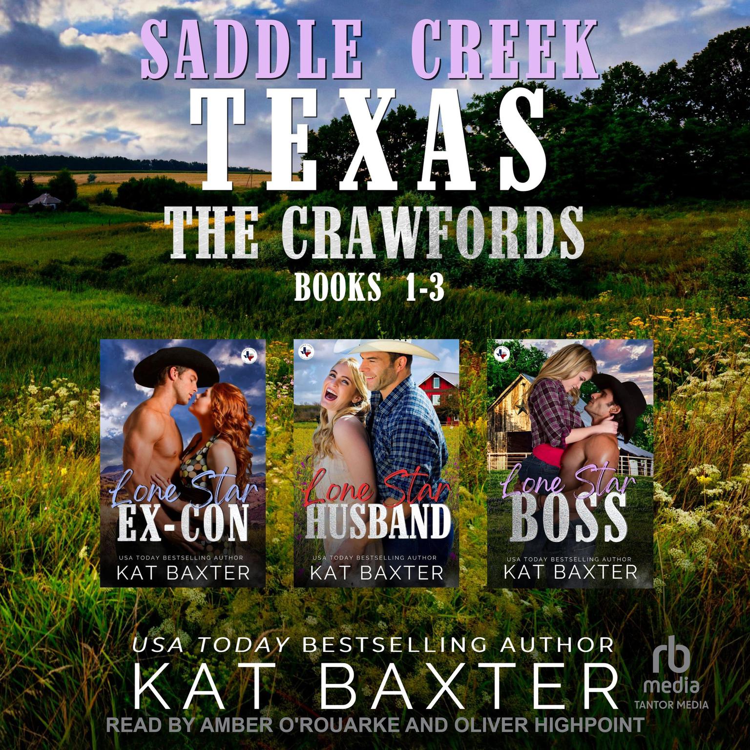 Saddle Creek, TX: The Crawfords Box Set #1 Audiobook, by Kat Baxter