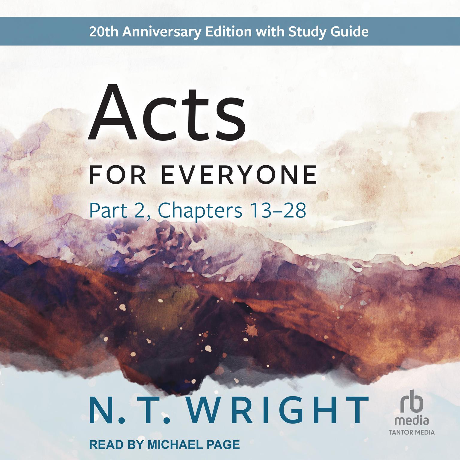 Acts for Everyone, Part 2: 20th anniversary edition Audiobook, by N. T. Wright