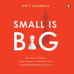 Small is Big: The Source Code for Fulfilment, Productivity, and Extraordinary Results Audiobook, by Amit Agarwal