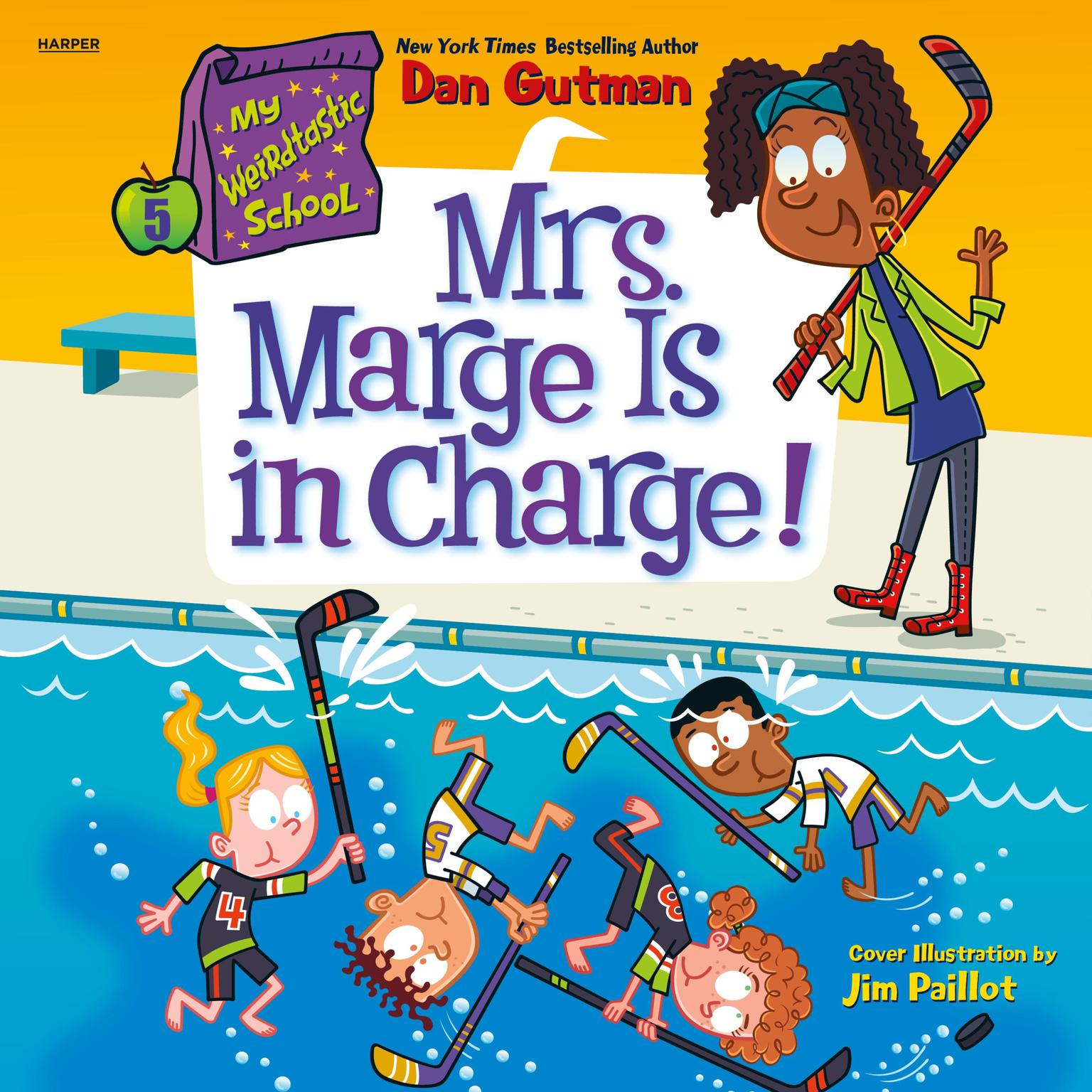 My Weirdtastic School #5: Mrs. Marge Is in Charge! Audiobook, by Dan Gutman