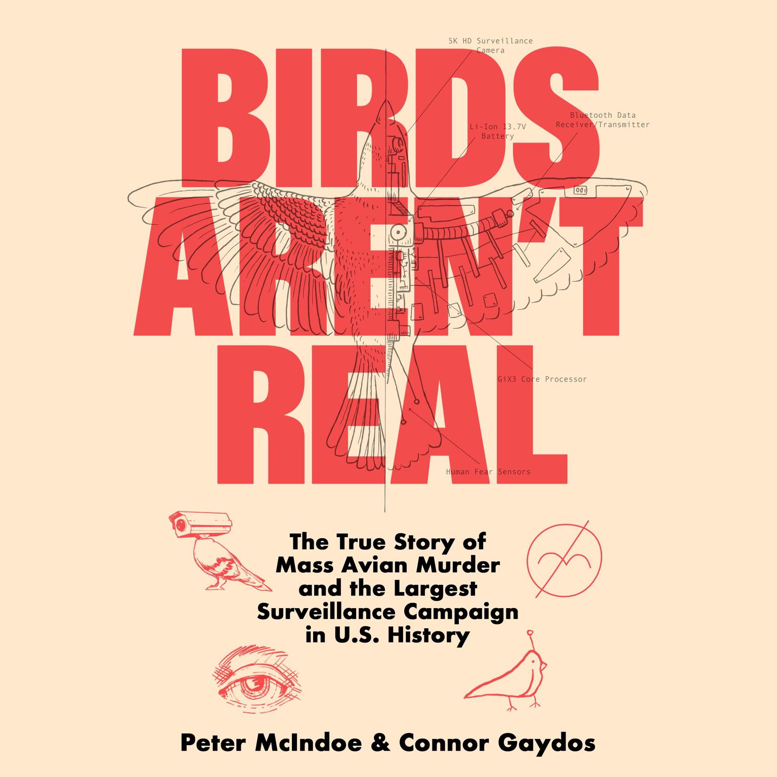 Birds Arent Real: The True Story of Mass Avian Murder and the Largest Surveillance Campaign in US History Audiobook, by Connor Gaydos