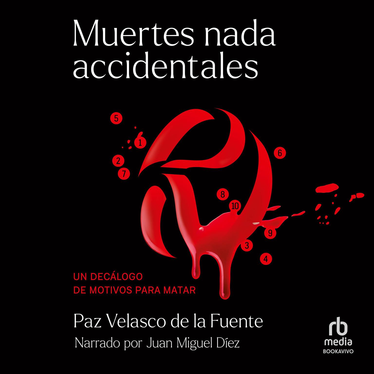Muertes nada accidentales (Non-accidental Deaths): Un Decálogo de Motivos Para Matar (A Guide to Murder Motives) Audiobook, by Paz Velasco de la Fuente