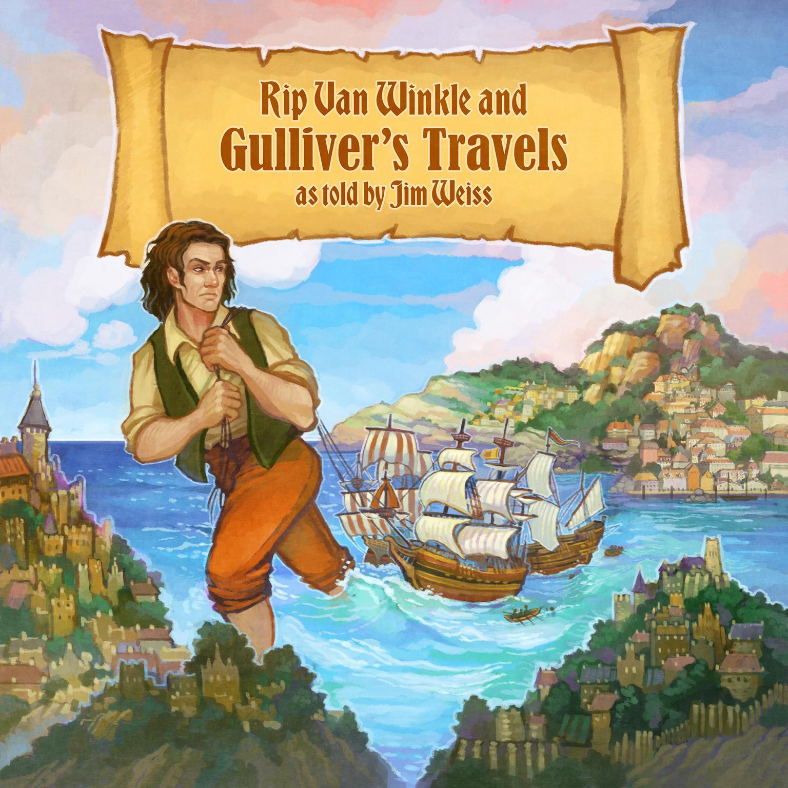 Rip Van Winkle/ Gullivers Travels (Abridged) Audiobook, by Jonathan Swift