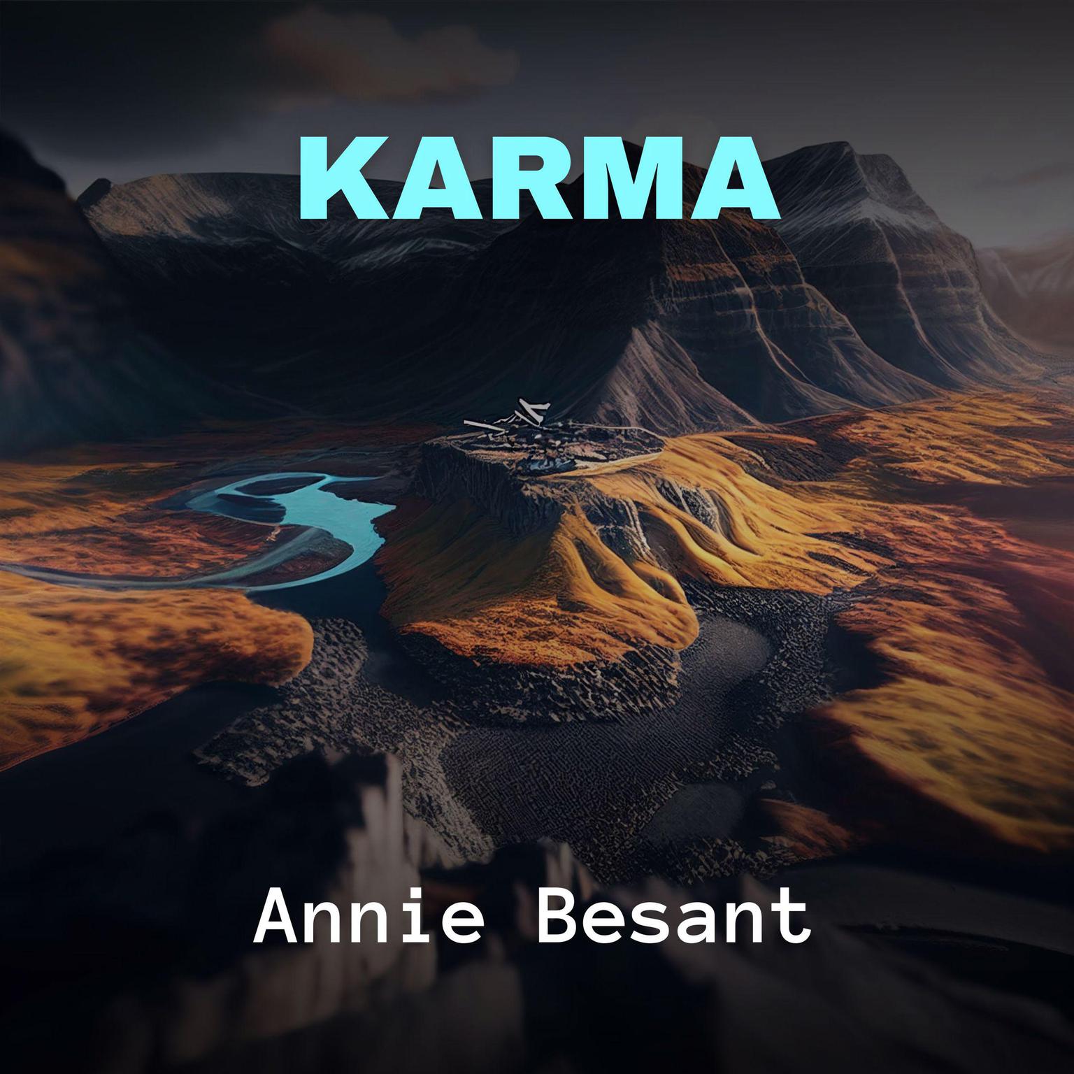 Karma Audiobook, by Annie Besant