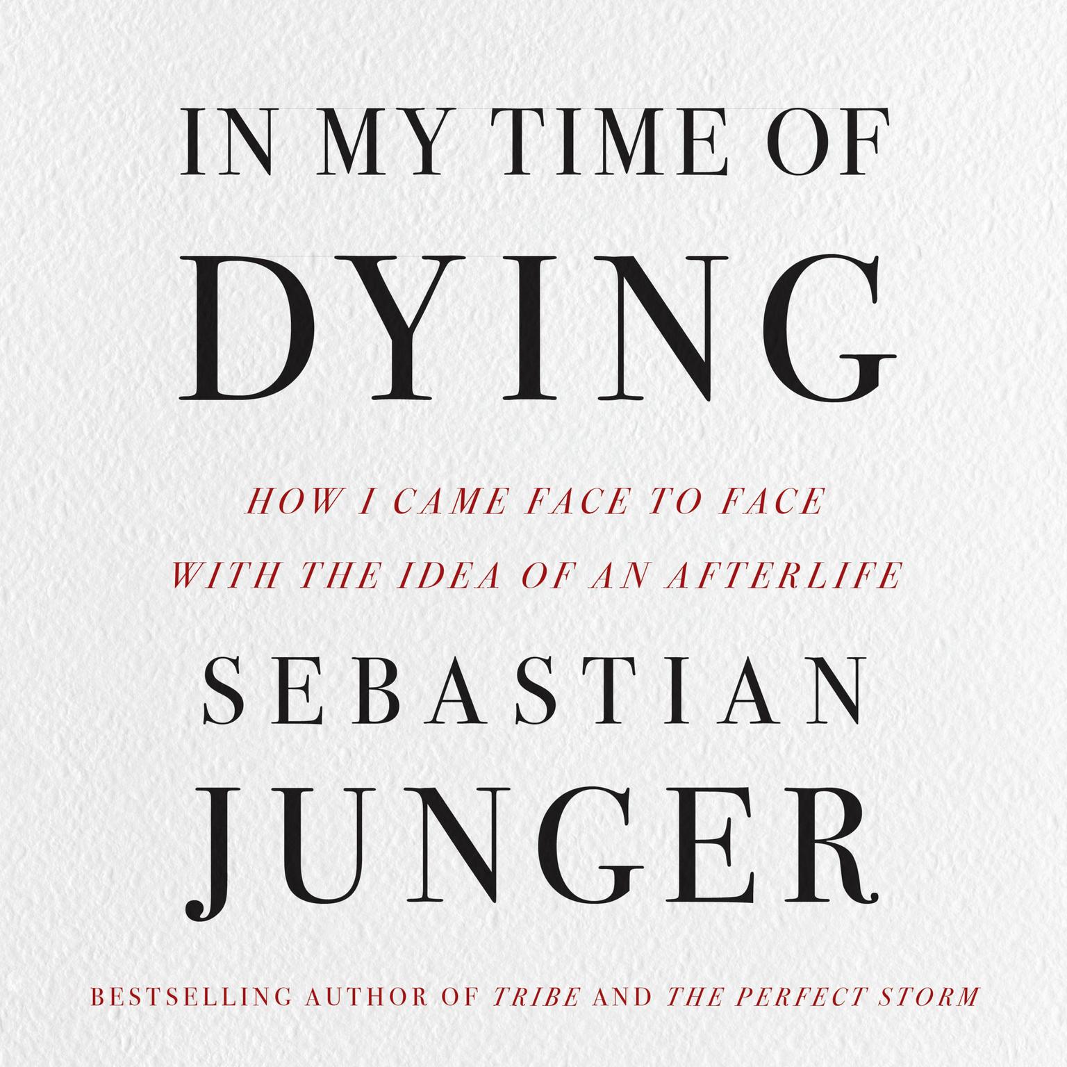 In My Time of Dying: How I Came Face to Face with the Idea of an Afterlife Audiobook, by Sebastian Junger