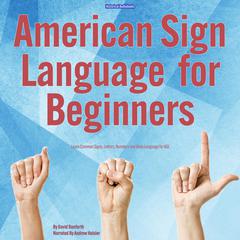 American Sign Language for Beginners Audiobook, by David Danforth