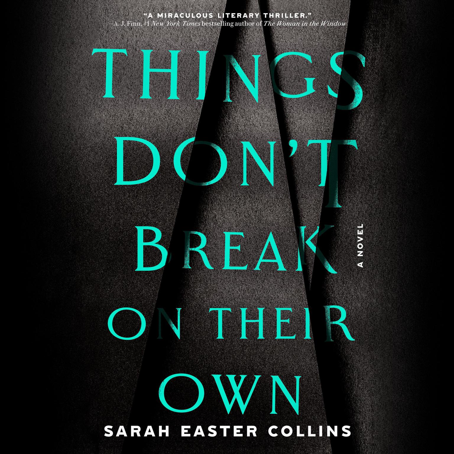 Things Dont Break on Their Own: A Novel Audiobook, by Sarah Easter Collins