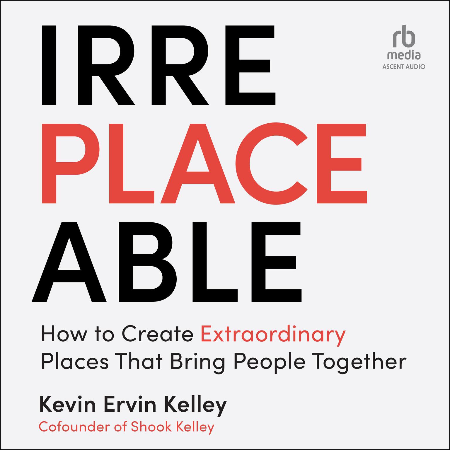 Irreplaceable: How to Create Extraordinary Places that Bring People Together Audiobook, by Kevin Ervin Kelley