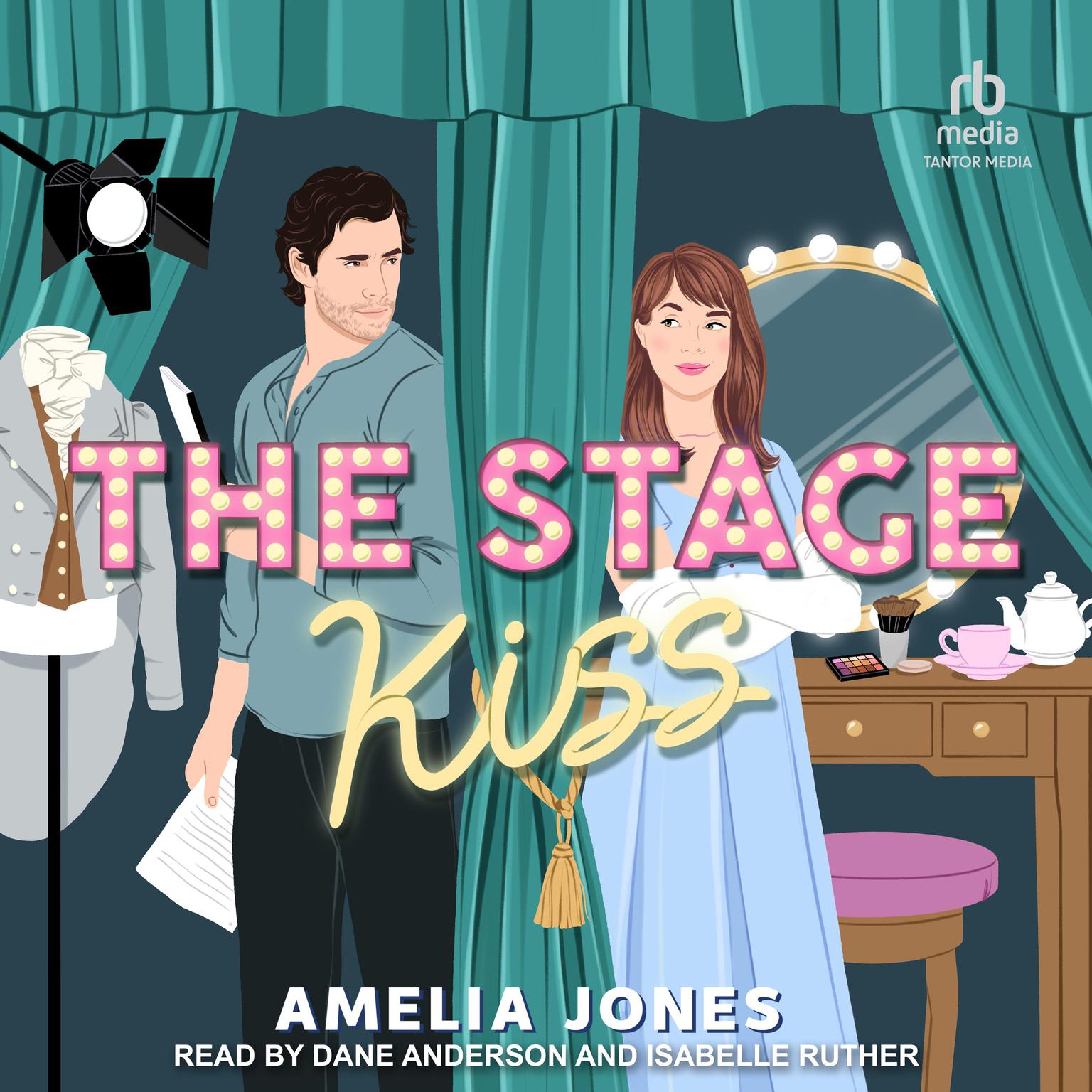 The Stage Kiss Audiobook, by Amelia Jones