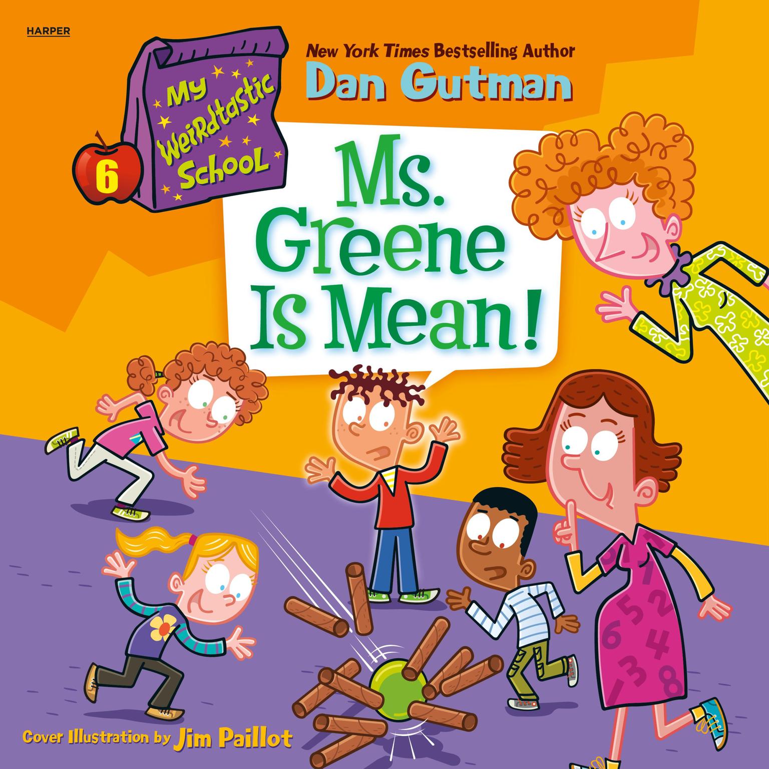 My Weirdtastic School #6: Ms. Greene Is Mean! Audiobook, by Dan Gutman