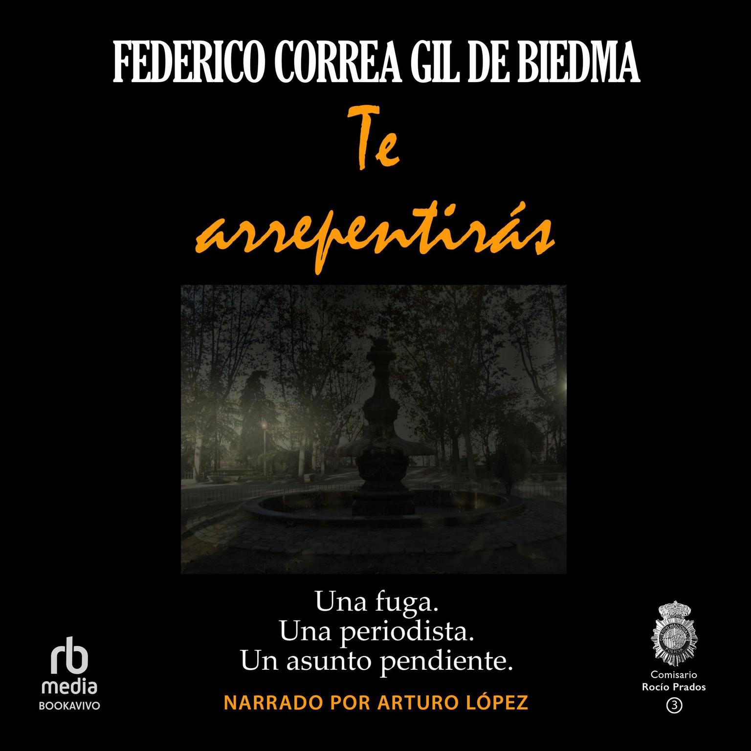 Te arrepentirás Audiobook, by Federico Correa Gil de Biedma