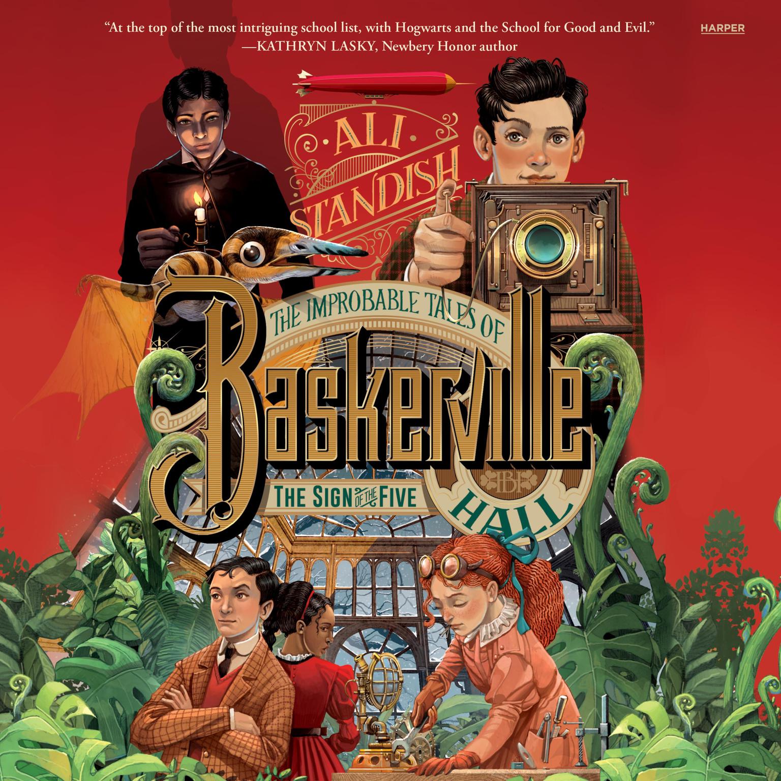 The Improbable Tales of Baskerville Hall Book 2: The Sign of the Fiv Audiobook, by Ali Standish