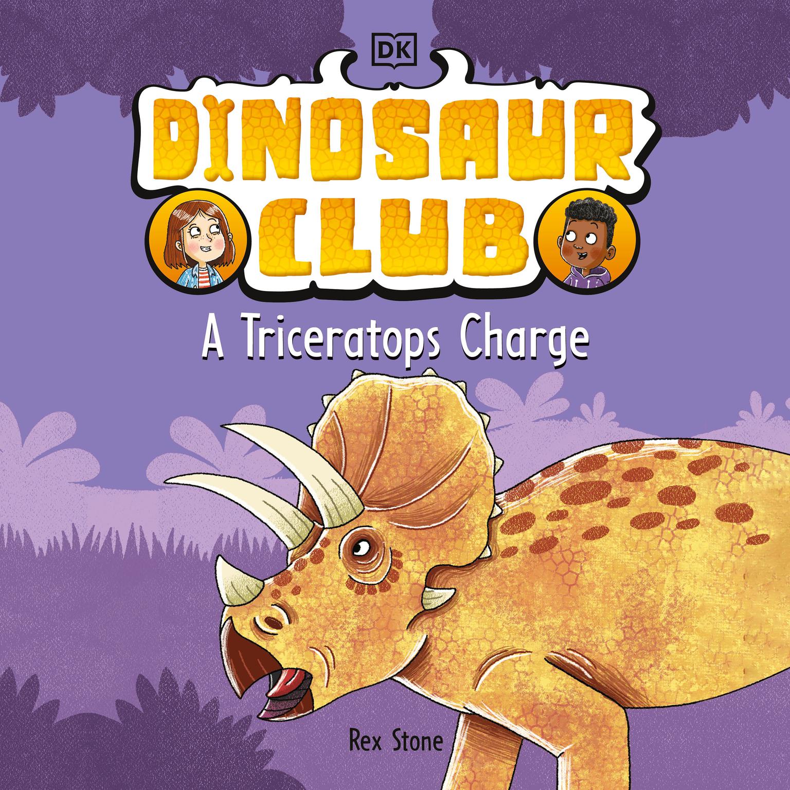 Dinosaur Club: A Triceratops Charge Audiobook, by Rex Stone