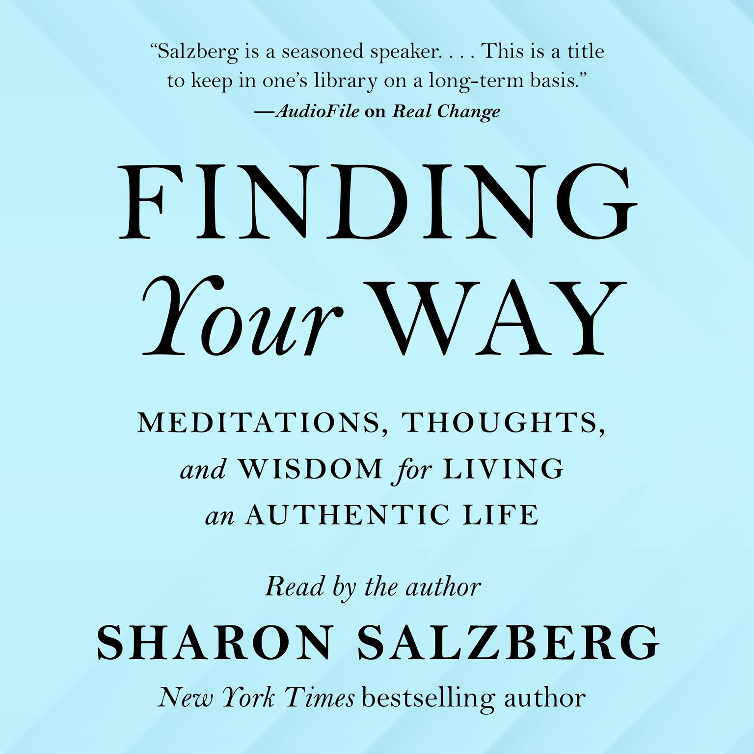 Finding Your Way Audiobook, by Sharon Salzberg