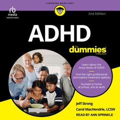 ADHD For Dummies Audiobook, by Jeff Strong