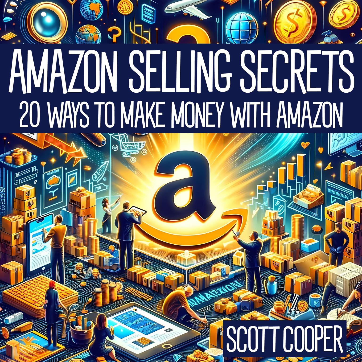 Amazon Selling Secrets: 20 Ways to Make Money with Amazon Audiobook, by Scott Cooper