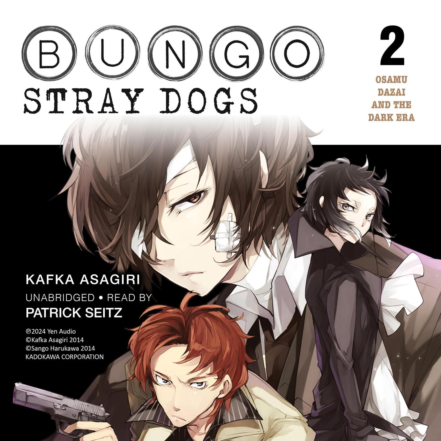 Bungo Stray Dogs, Vol. 2: Osamu Dazai and the Dark Era Audiobook, by Kafka Asagiri