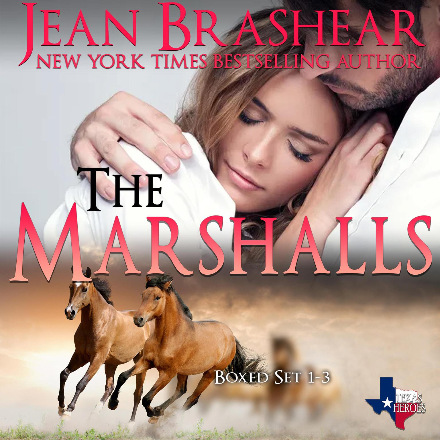 The Marshalls Boxed Set: A Cowboy/Millionaire/Woman in Jeopardy/Rich Girl/Bad Boy Romance Audiobook, by Jean Brashear