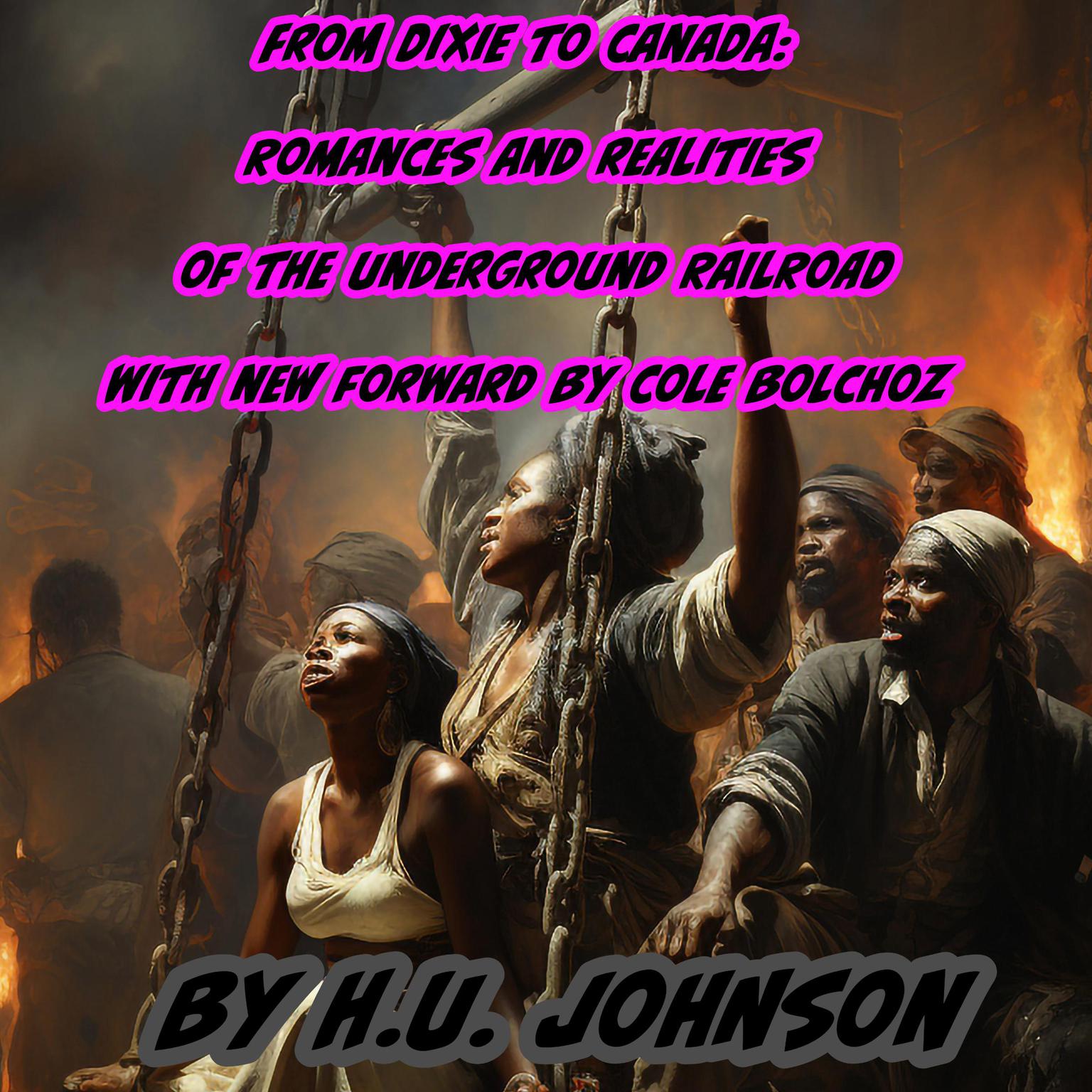 From Dixie To Canada: Romances and Realities of The Underground Railroad (Abridged): New Forward By Cole Bolchoz Audiobook, by H. U. Johnson