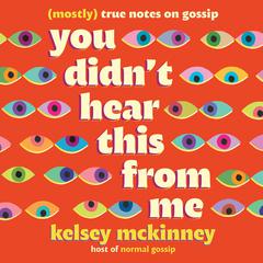 You Didnt Hear This From Me: (Mostly) True Notes on Gossip Audiobook, by Kelsey McKinney