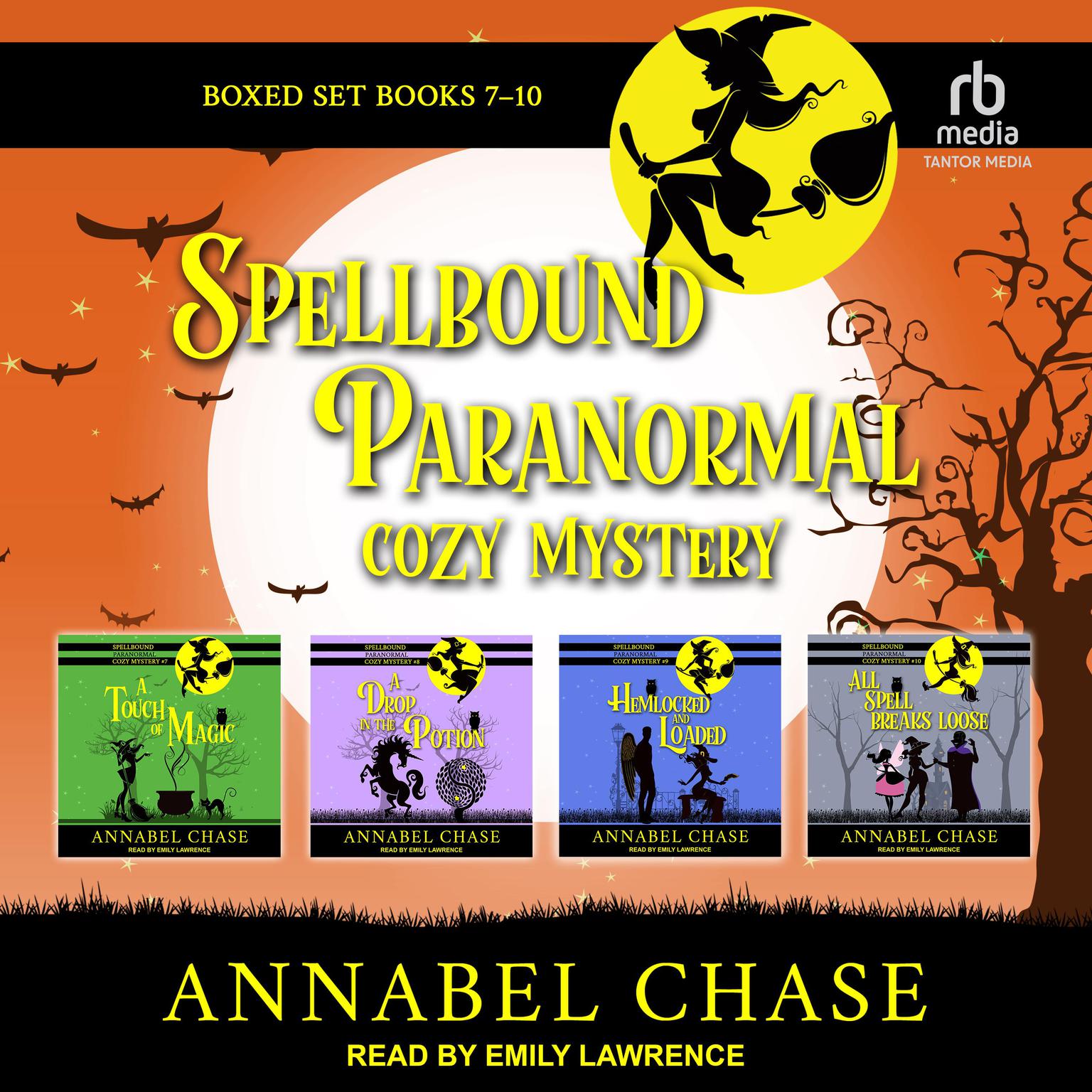 Spellbound Paranormal Cozy Mystery: Books 7-10 Boxed Set Audiobook, by Annabel Chase