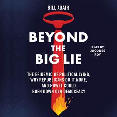 Beyond the Big Lie: The Epidemic of Political Liars, Why Republicans Do it More, and How It Could Burn Down Our Democracy Audibook, by Bill Adair