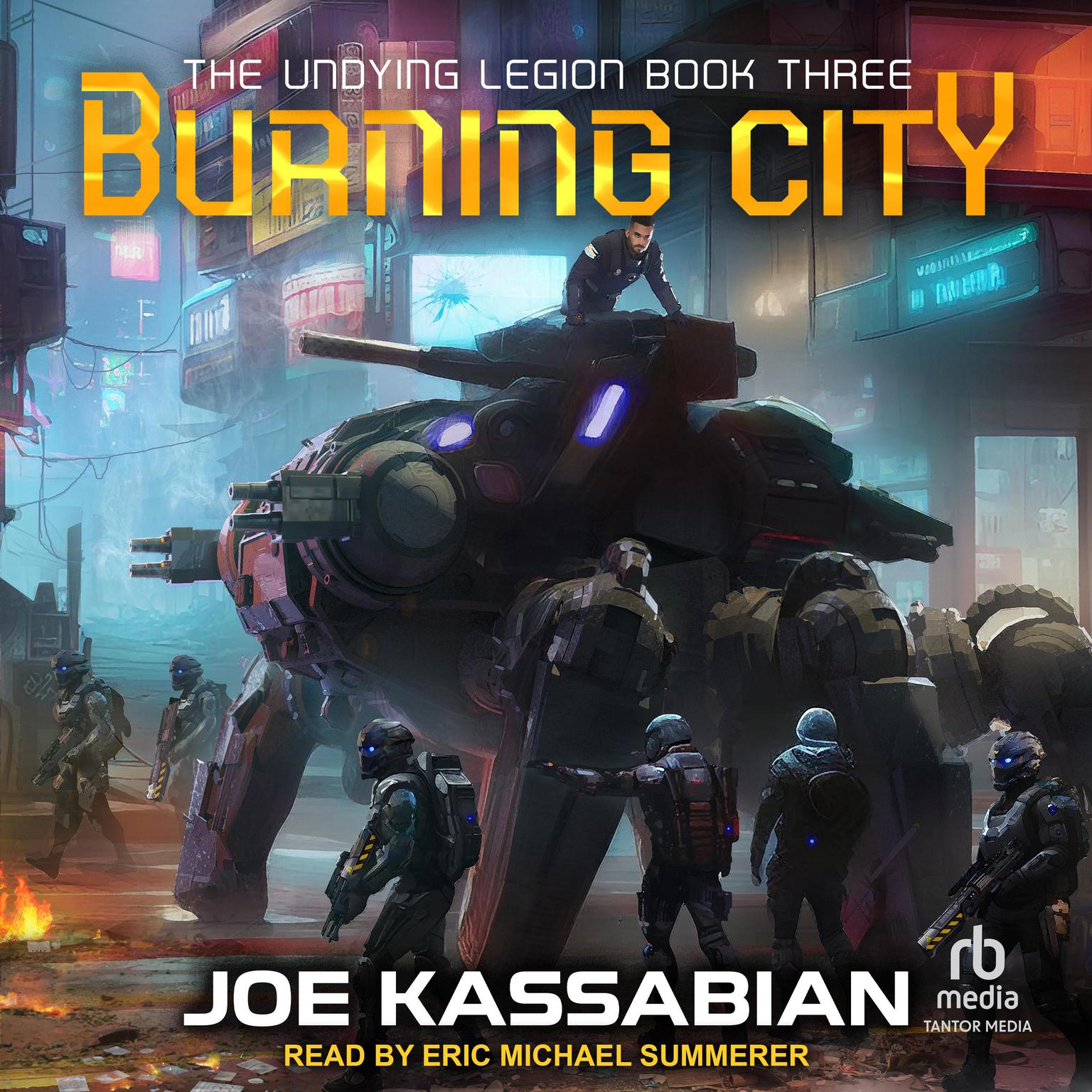 Burning City Audiobook, by Joe Kassabian