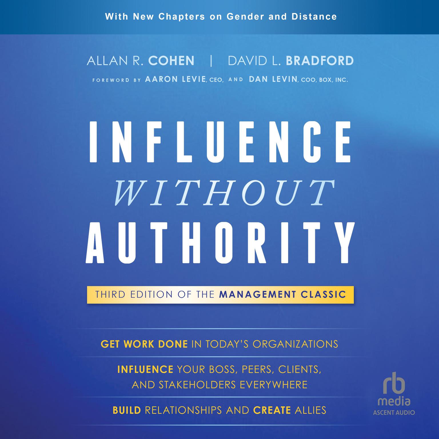 Influence Without Authority, 3rd Edition Audiobook, by Allan R. Cohen