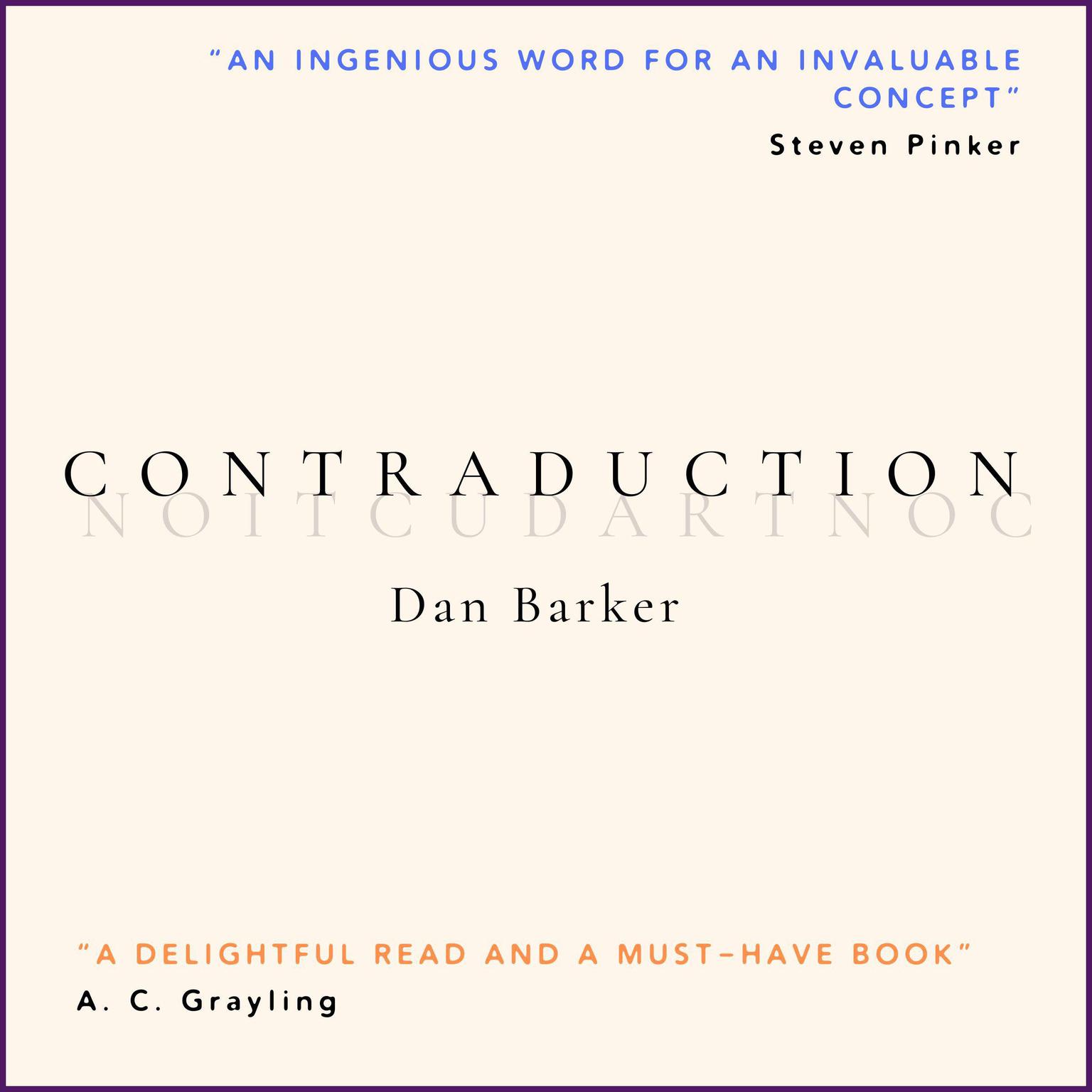 Contraduction Audiobook, by Dan Barker