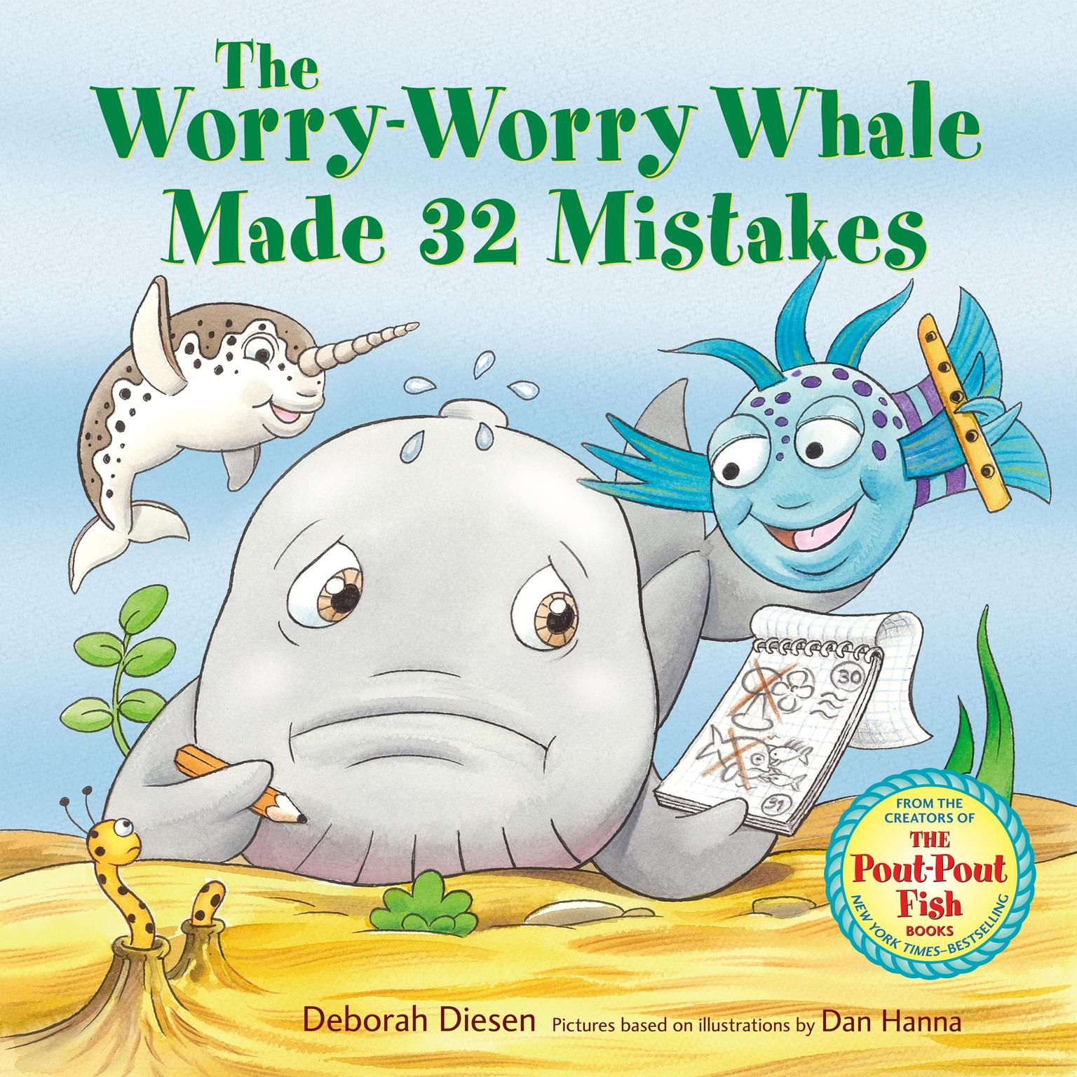 The Worry-Worry Whale Made 32 Mistakes Audiobook, by Deborah Diesen
