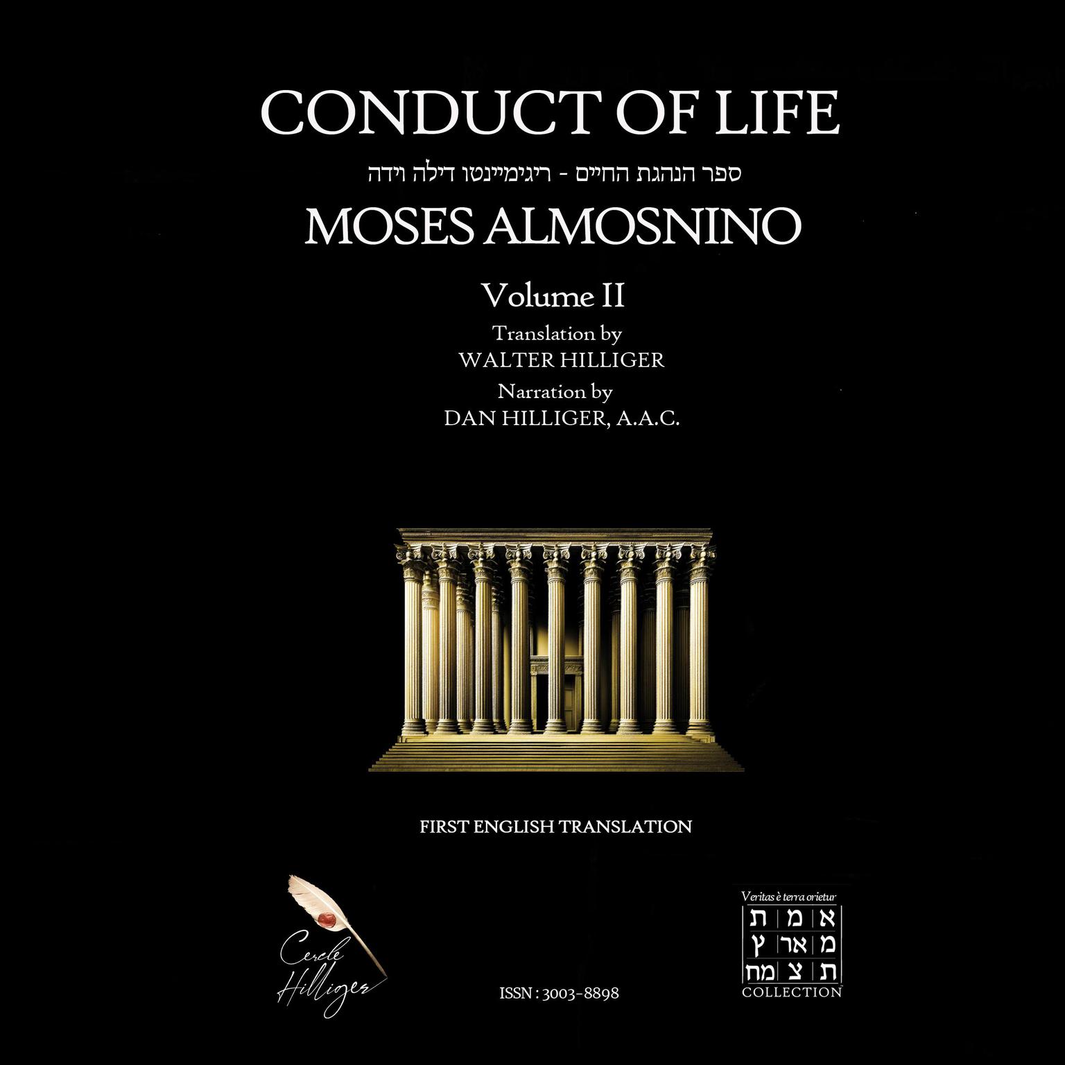 Conduct of Life, volume 2 Audiobook, by Moses Almosnino