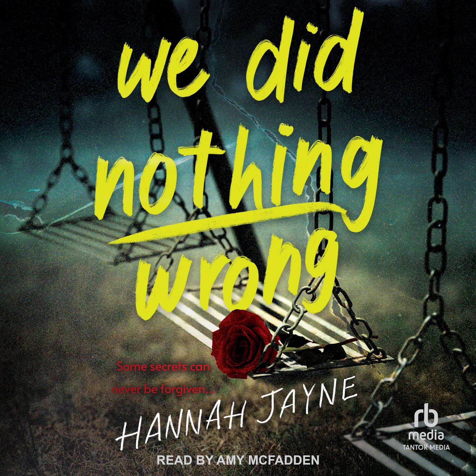 We Did Nothing Wrong Audiobook, by Hannah Jayne