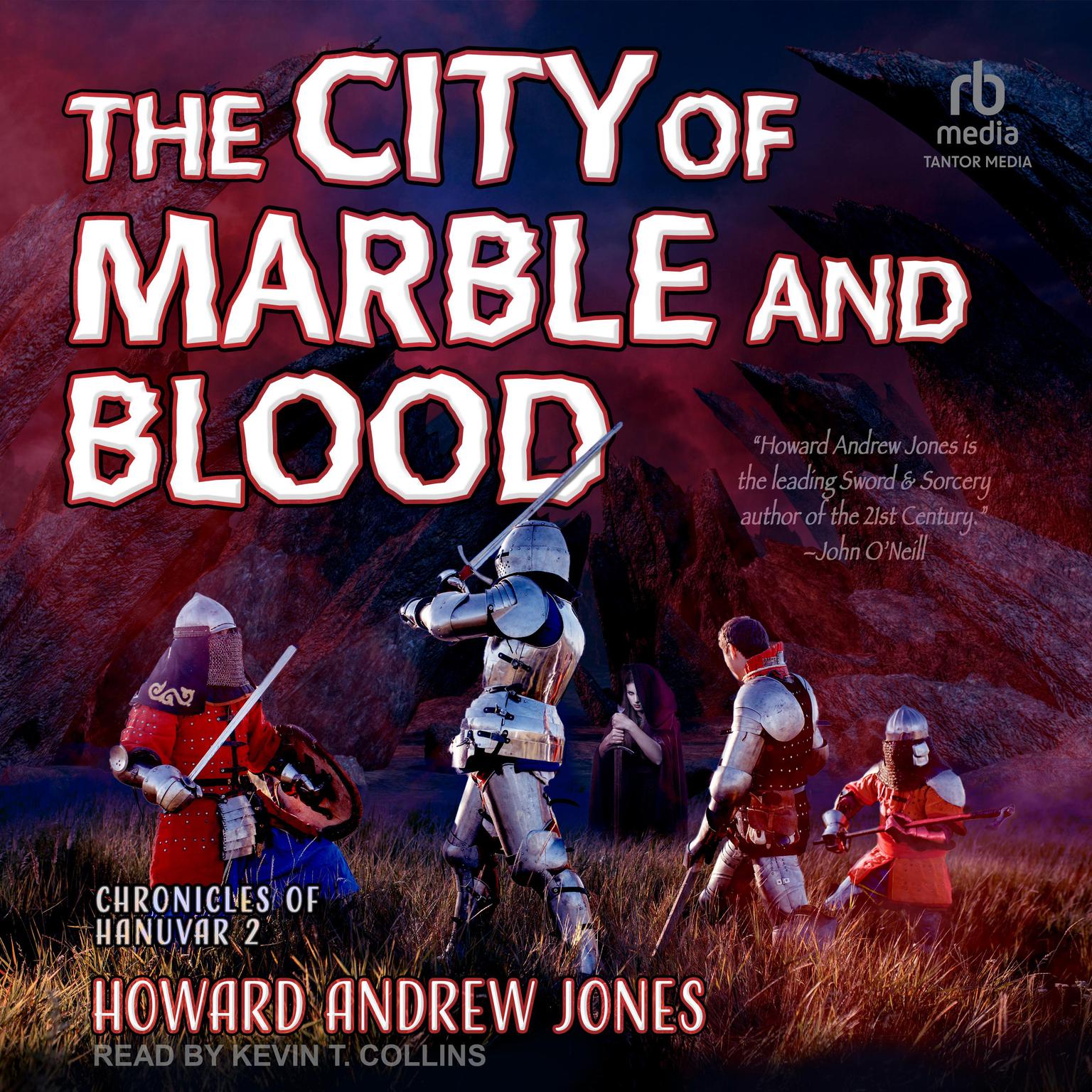 The City of Marble and Blood Audiobook, by Howard Andrew Jones