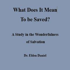 What does IT mean to Be Saved: A study in the Wonderfulness of Salvation Audiobook, by Elden Daniel