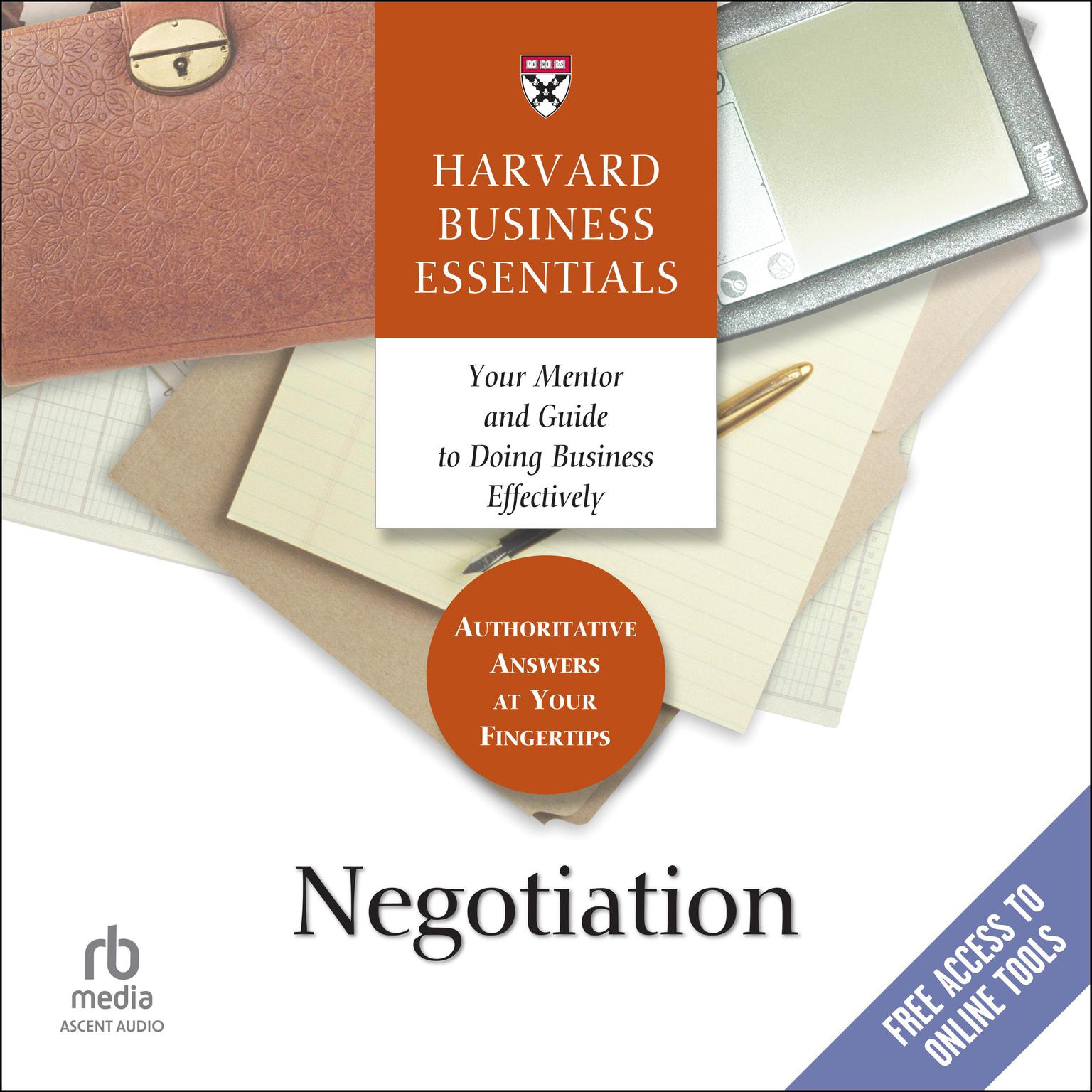 Negotiation: Harvard Business Essentials Audiobook, by Harvard Business Review