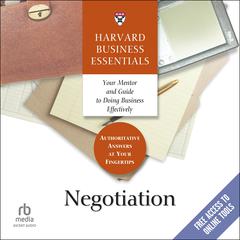 Negotiation: Harvard Business Essentials Audibook, by Harvard Business Review