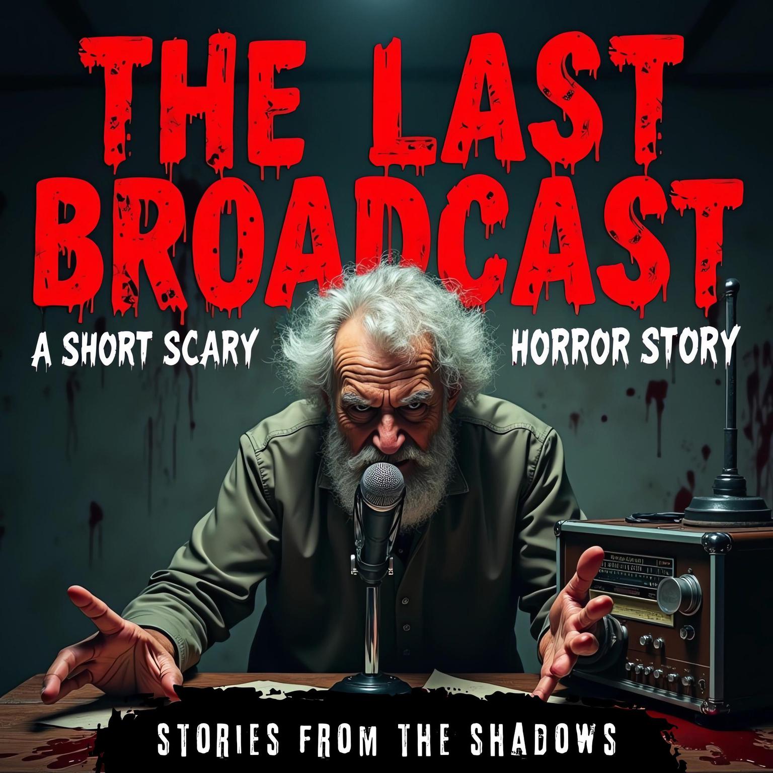 The Last Broadcast. A Short Scary Horror Story: The Supernatural and Cosmic Survival Thriller with Dark Forces, Paranormal Terror, and End-of-the-World Despair Audiobook, by Stories From The Shadows