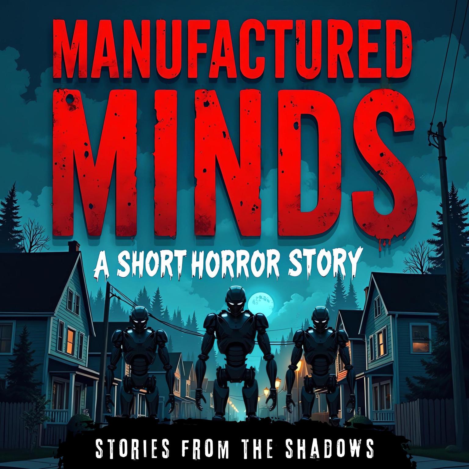 Manufactured Minds. A Short Horror Story: The Supernatural AI Thriller in a World of Suspense, Paranormal Terror and Apocalypse Audiobook, by Stories From The Shadows