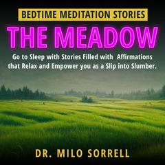 Bedtime Meditation Stories - THE MEADOW: Go To Sleep with Stories Filled With Affirmations that Relax and Empower You as You Slip into Slumber Audibook, by Milo Sorrell